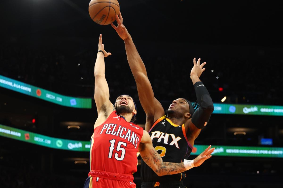 Okogie's defensive reputation has landed him a potential spot in the starting five to begin the year. 